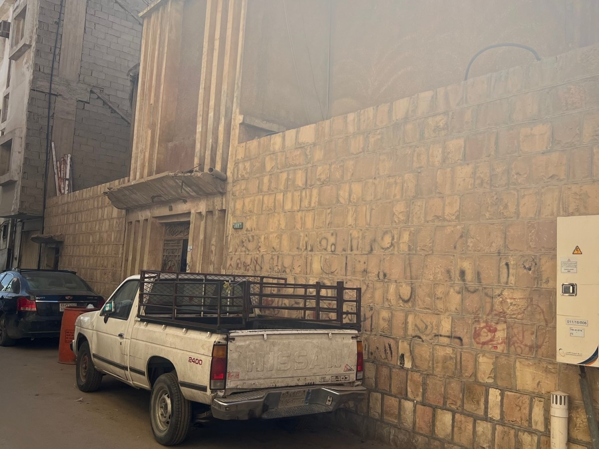 فيلا محمد بن علي الجارالله العجلان آل أبو عليان في حي الخالدية في مدينة بريدة سنة 1382 هجرية الموافق 1962 ميلادية 